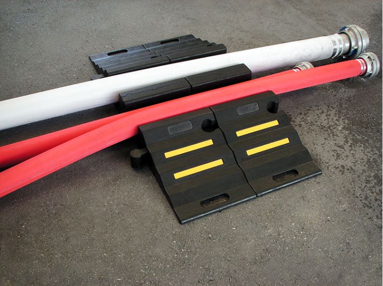 Pont pour tuyaux pliable CROCODILE pour tuyaux de 110 mm