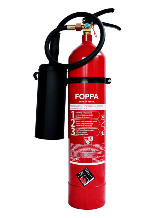 Kohlendioxid-Feuerlöscher FOPPA CO2-5A