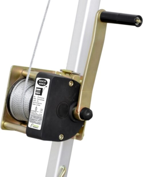 Treuil de travail et de sauvetage avec câble en acier pour KRATOS - 20 m