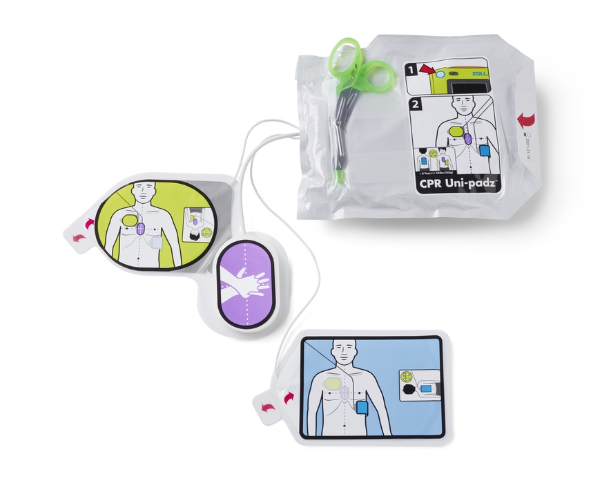 Électrodes CPR-Uni-Padz pour ZOLL AED 3