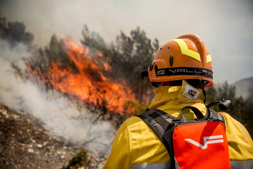 Lunettes de protection VFT1 pour casque feu de forêt VALLFIREST