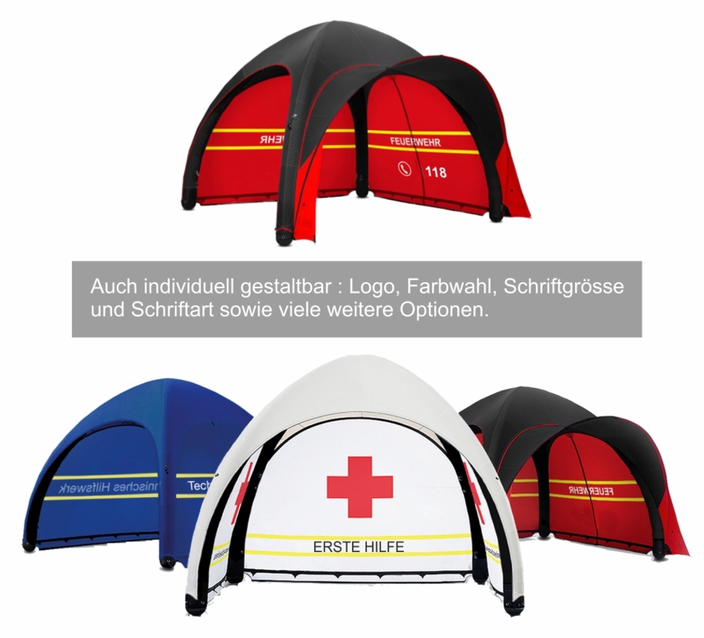 Tente de déploiement rapide GYBE® Humanity Tent Sanitaire