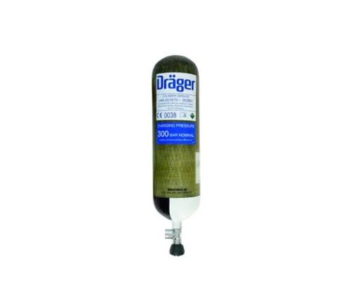 Bouteille composite en plastique Dräger 6.8L/300 bar, EFV