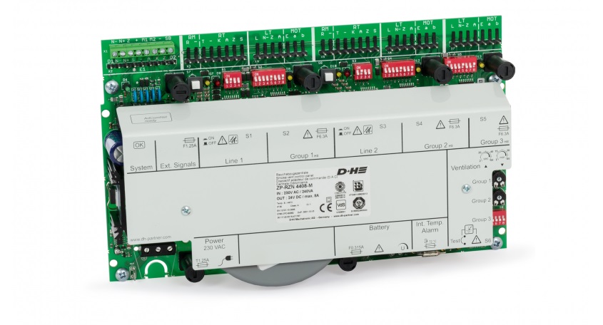 Carte mère RZN 4408-M, 8A, 2 lignes, 3 groupes AdComNet - ZP RZN 4408-M AdComNet