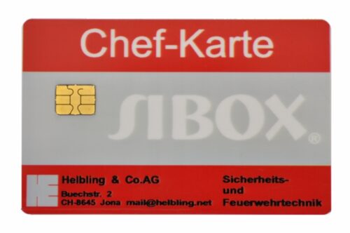 Carte Chef-Data pour coffre-fort