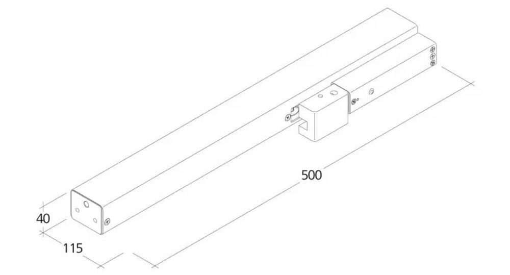 Actionneur rotatif SHD 54, 24 V, article de base