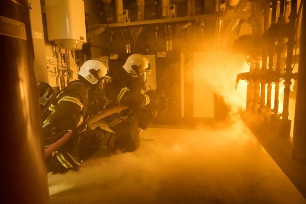 Ensemble de formation à la lutte contre les incendies ATTACK de LION - Set de base