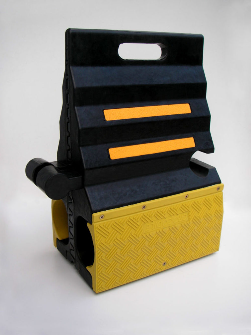 Passerelle pliable CROCODILE pour tuyaux jusqu'à 75 mm avec couvercle