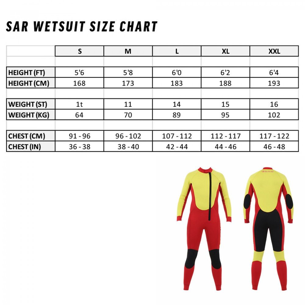 Combinaison de sauvetage en néoprène - SEARCH AND RESCUE par Northern Diver