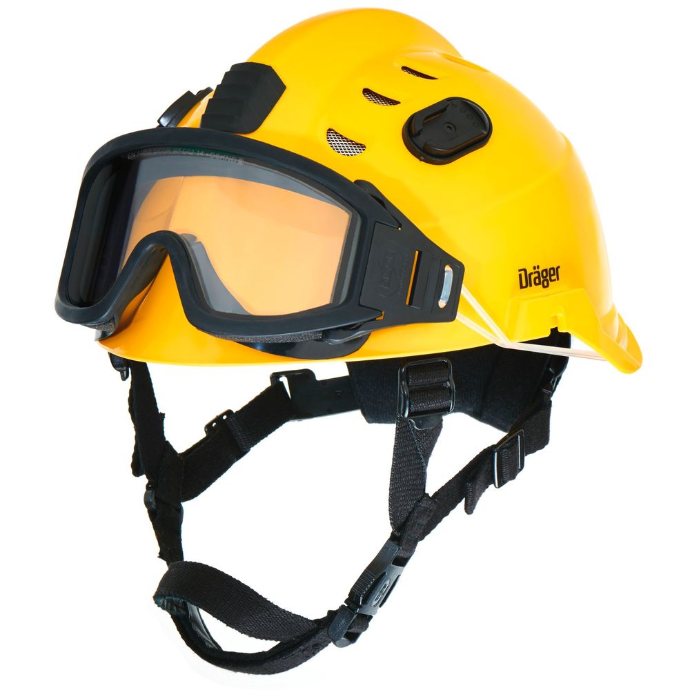 Casque d'intervention Dräger HPS 3500 Basic Set avec lunettes de protection - non peint