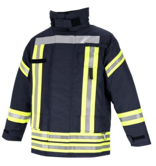 Veste de protection incendie BASIC Nomex Delta TA, bleu - version courte