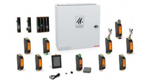 Centrale d'évacuation de fumée modulaire 20 A - CPS-M Basic avec 2 lignes/ 2 groupes