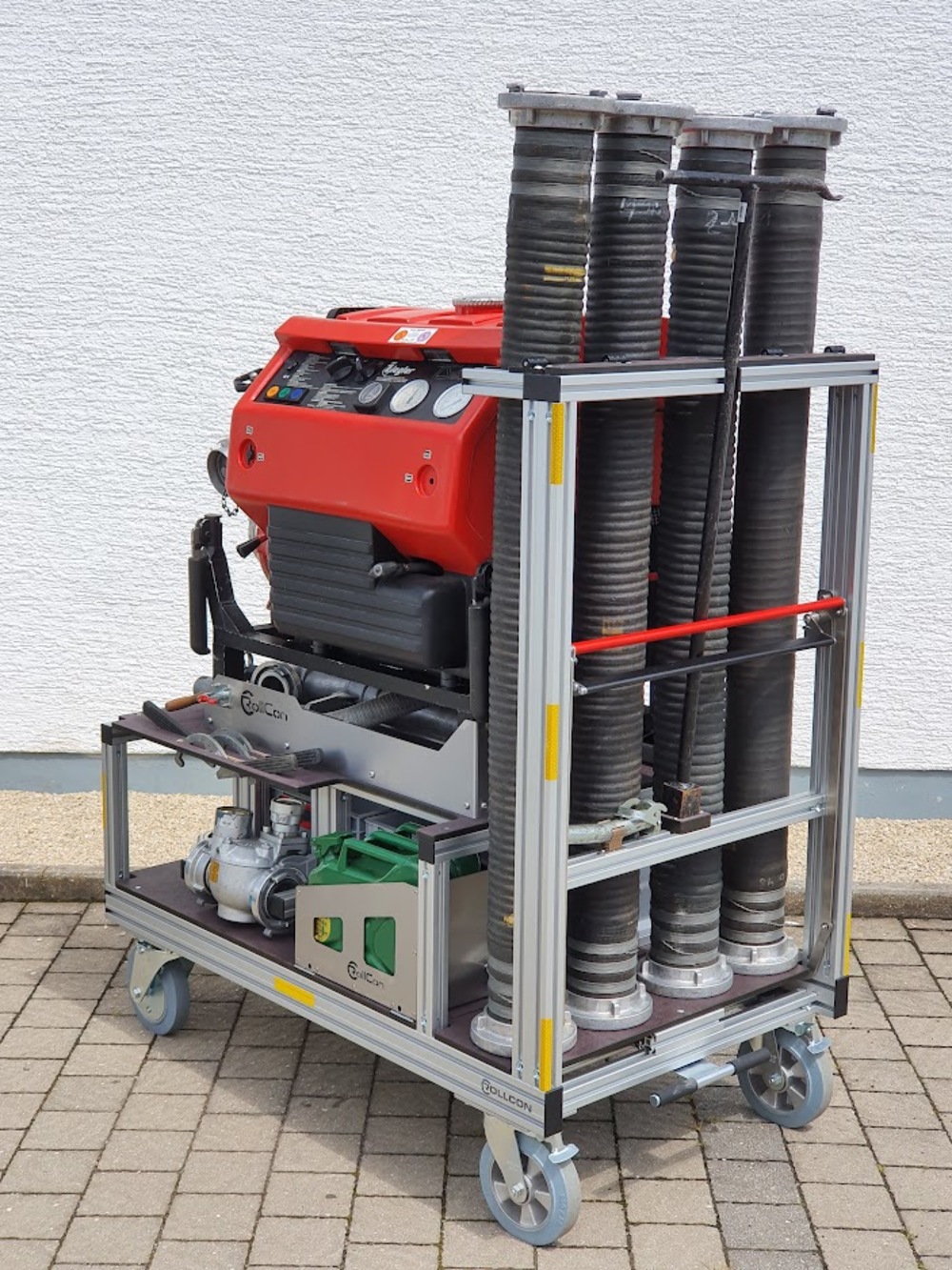 Conteneur mobile personnalisé selon les souhaits du client