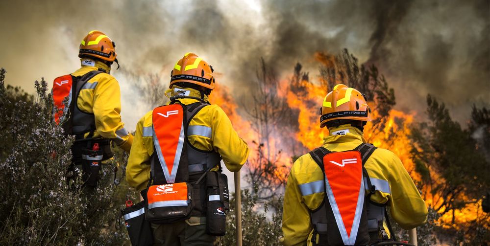 Sac à dos de travail pour incendies de forêt VALLFIREST Xtreme