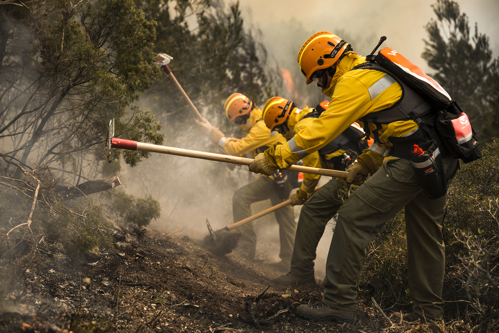 Sac à dos de travail pour incendies de forêt VALLFIREST Xtreme