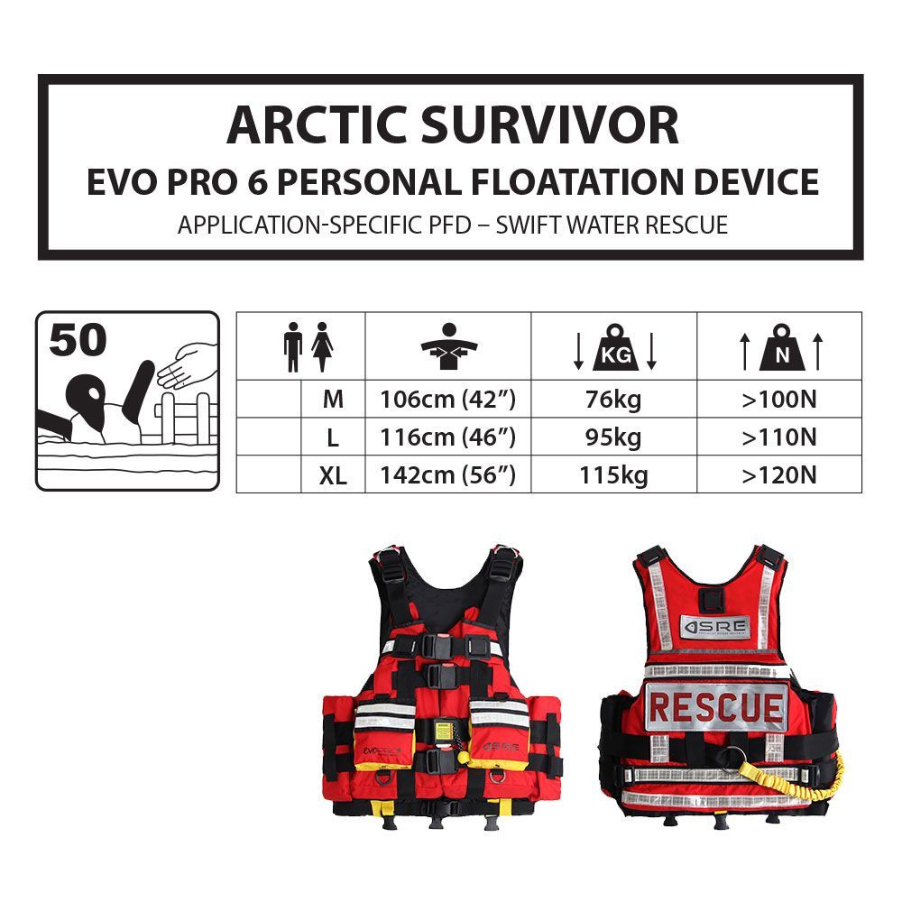 Gilet de sauvetage PFD - EVO PRO 6 by Northern Diver