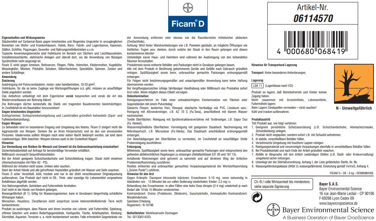 Insecticide Ficam D