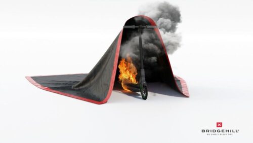 Couverture anti-feu BRIDGEHILL EXTREM - S (1.5 x 1.5 m)