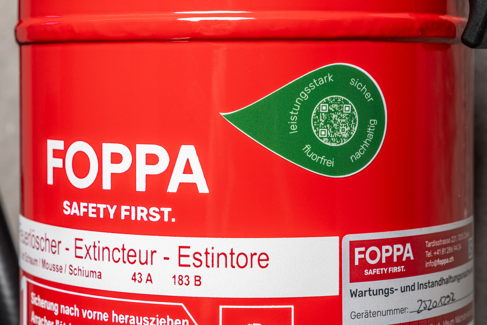 Extincteur portatif à mousse FOPPA LS6CF