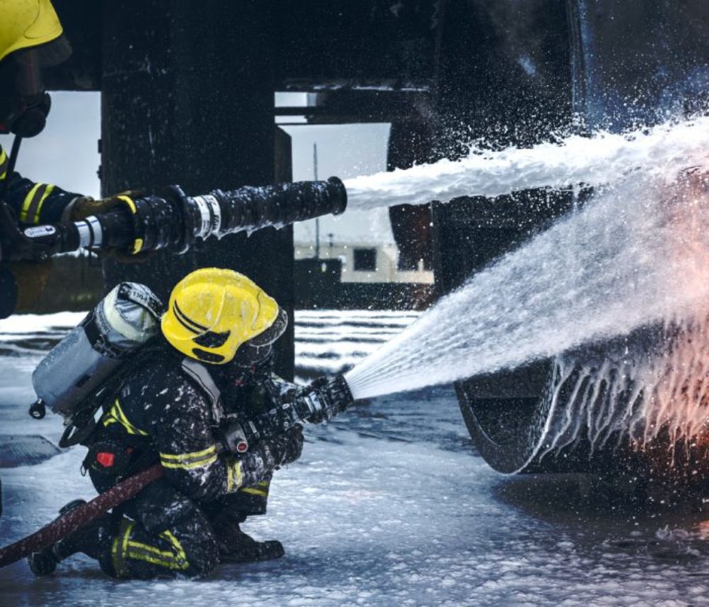 Agent d'extinction à mousse ECOPOL A+ de BIOEX®.