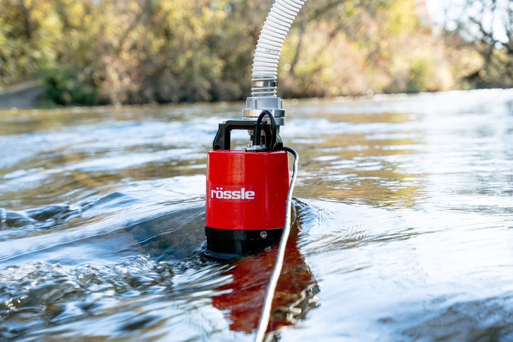 Pompe submersible FLAT-ROSS de Rössle - 240 l/min