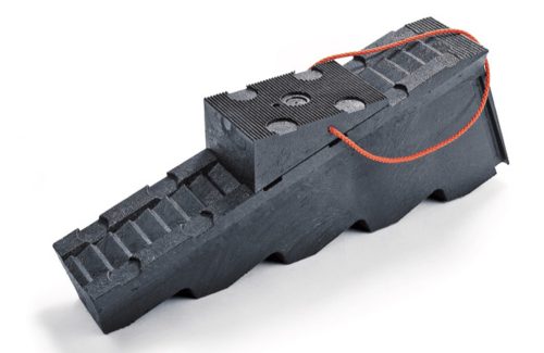 Système de soutien pour escalier avec cale de LUKAS