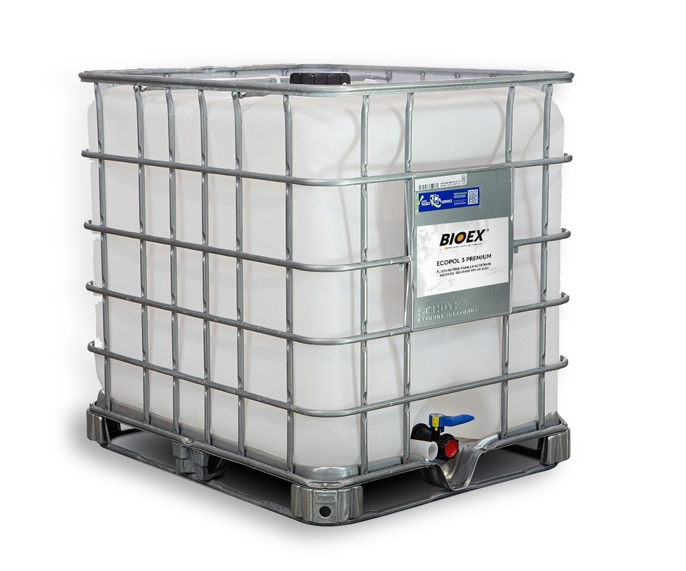 Agent d'extinction à mousse ECOPOL PREMIUM de BIOEX®.