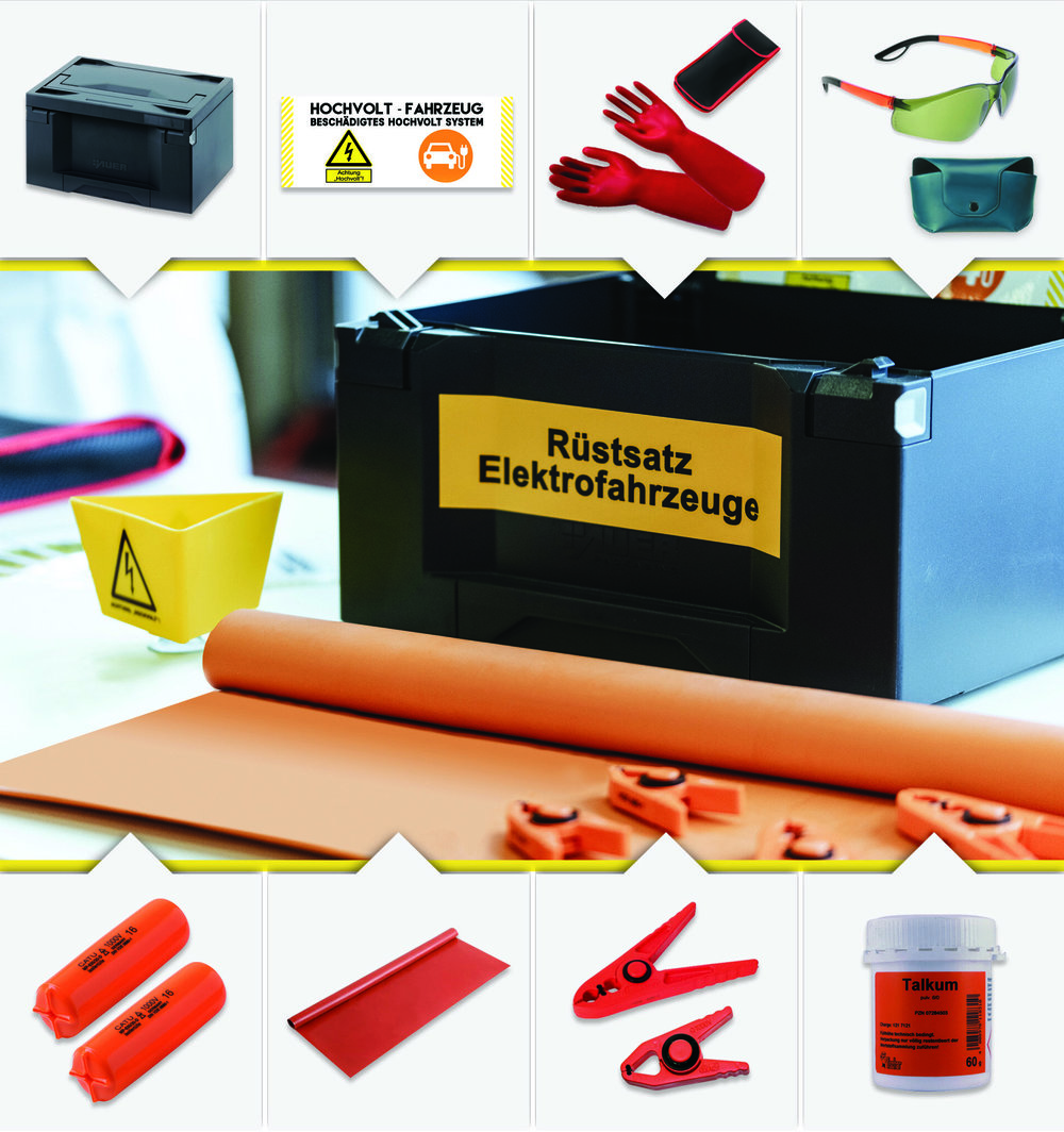 Kit de préparation pour véhicules électriques - petit